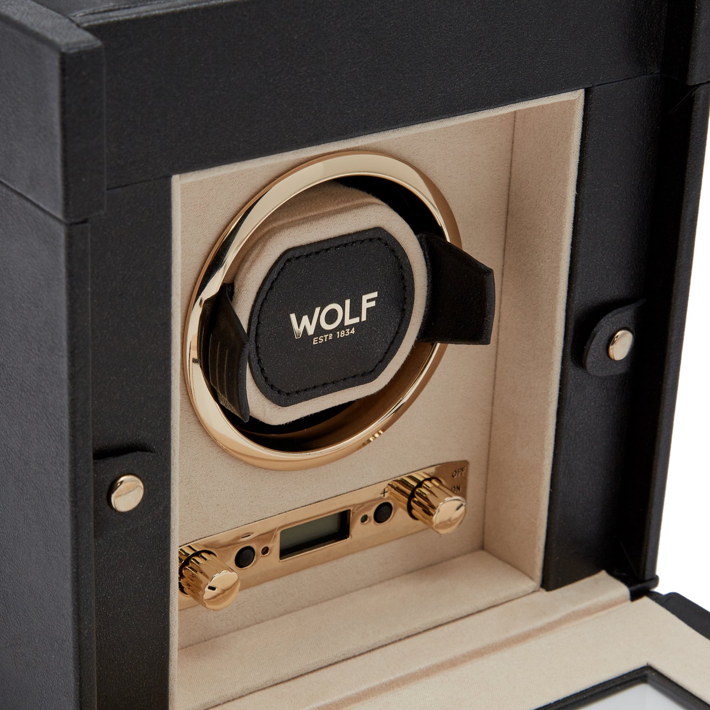 Palermo Single Watch Winder with Storage