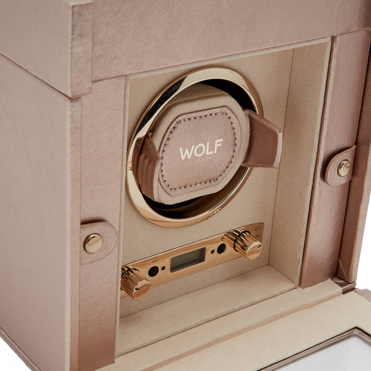 Palermo Single Watch Winder with Storage