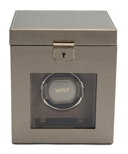 WOLF Palermo Single Watch Winder with Storage WOLF