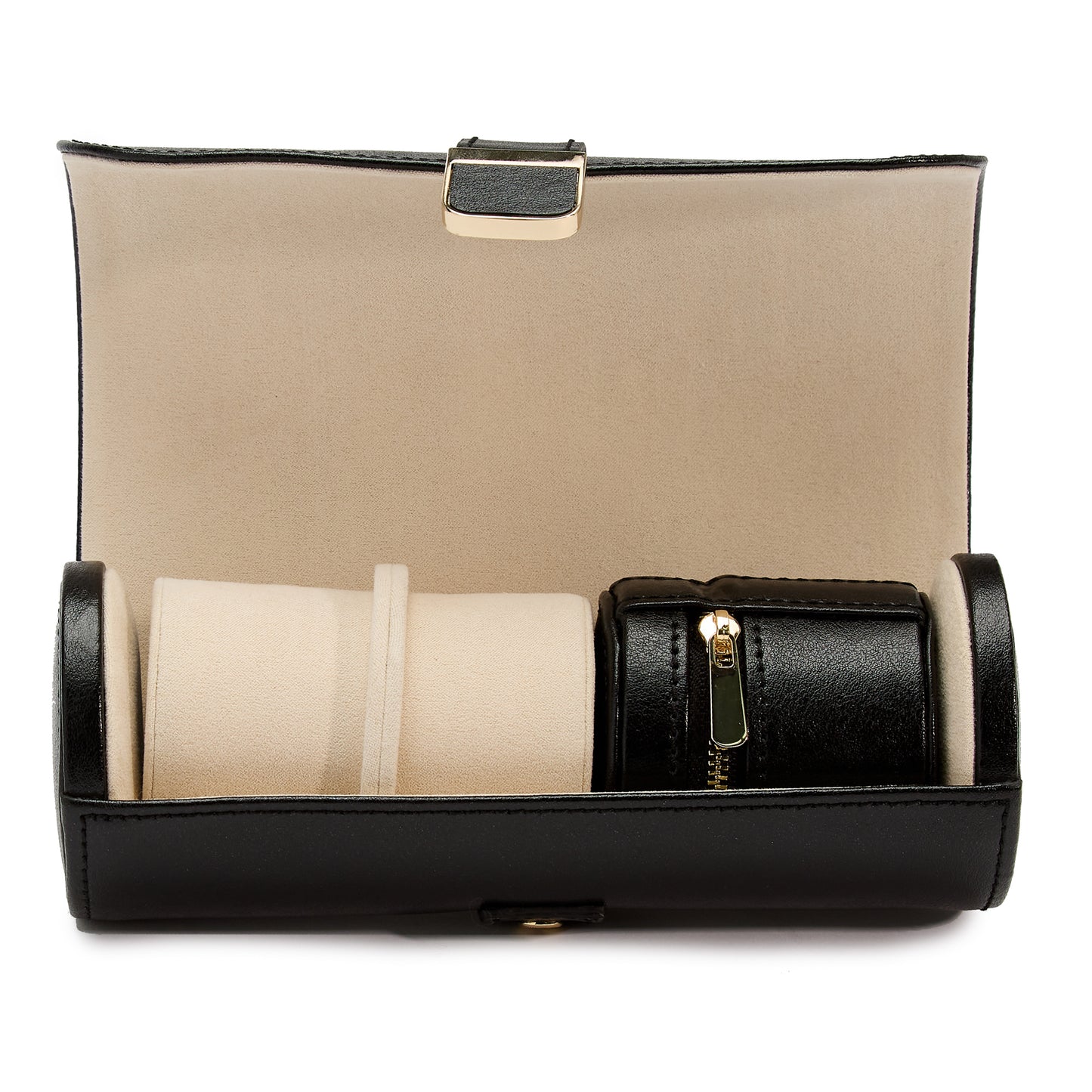 Palermo Double Watch Roll with Jewellery Pouch