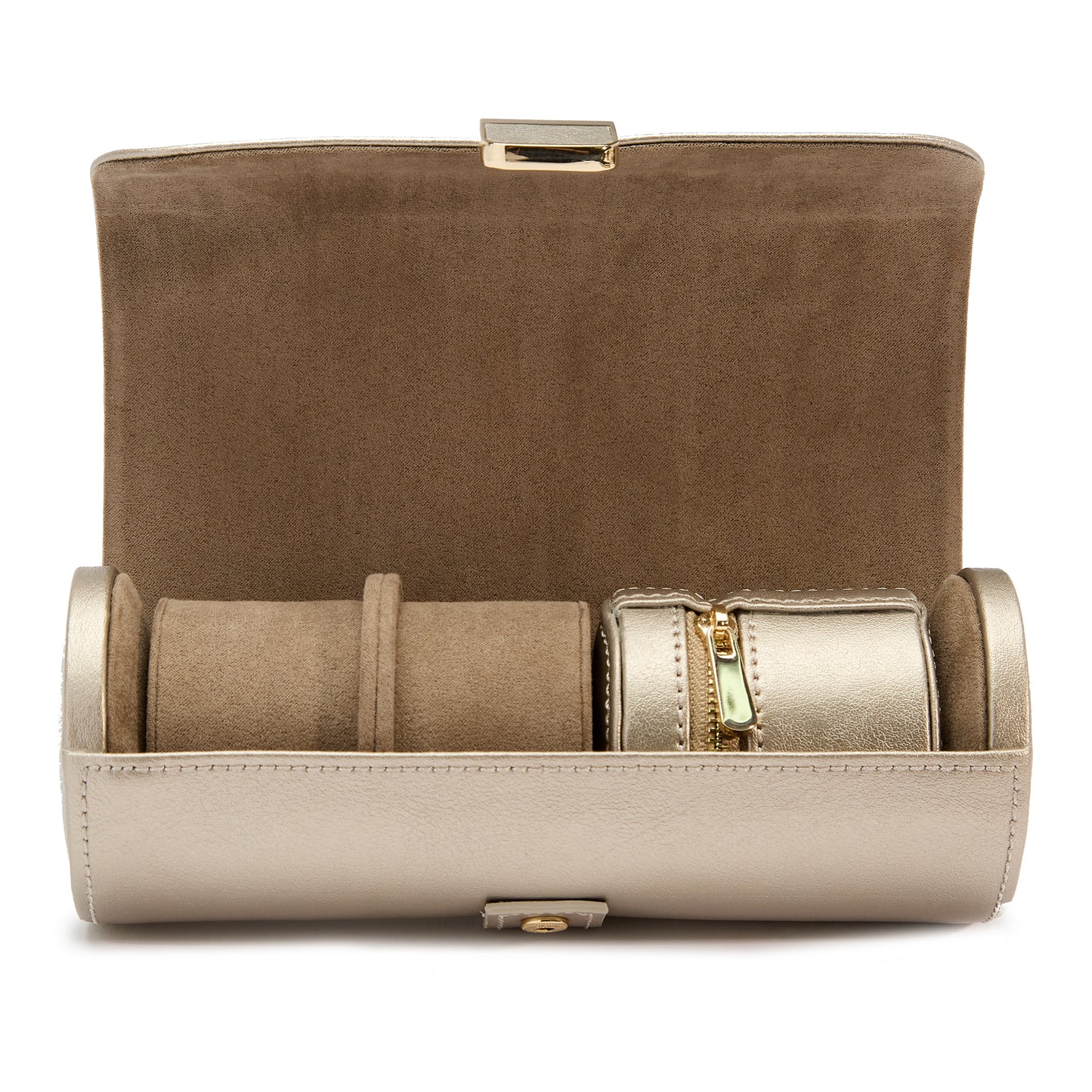 Palermo Double Watch Roll with Jewellery Pouch