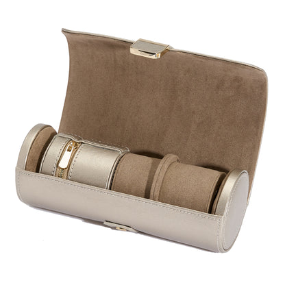 Palermo Double Watch Roll with Jewellery Pouch