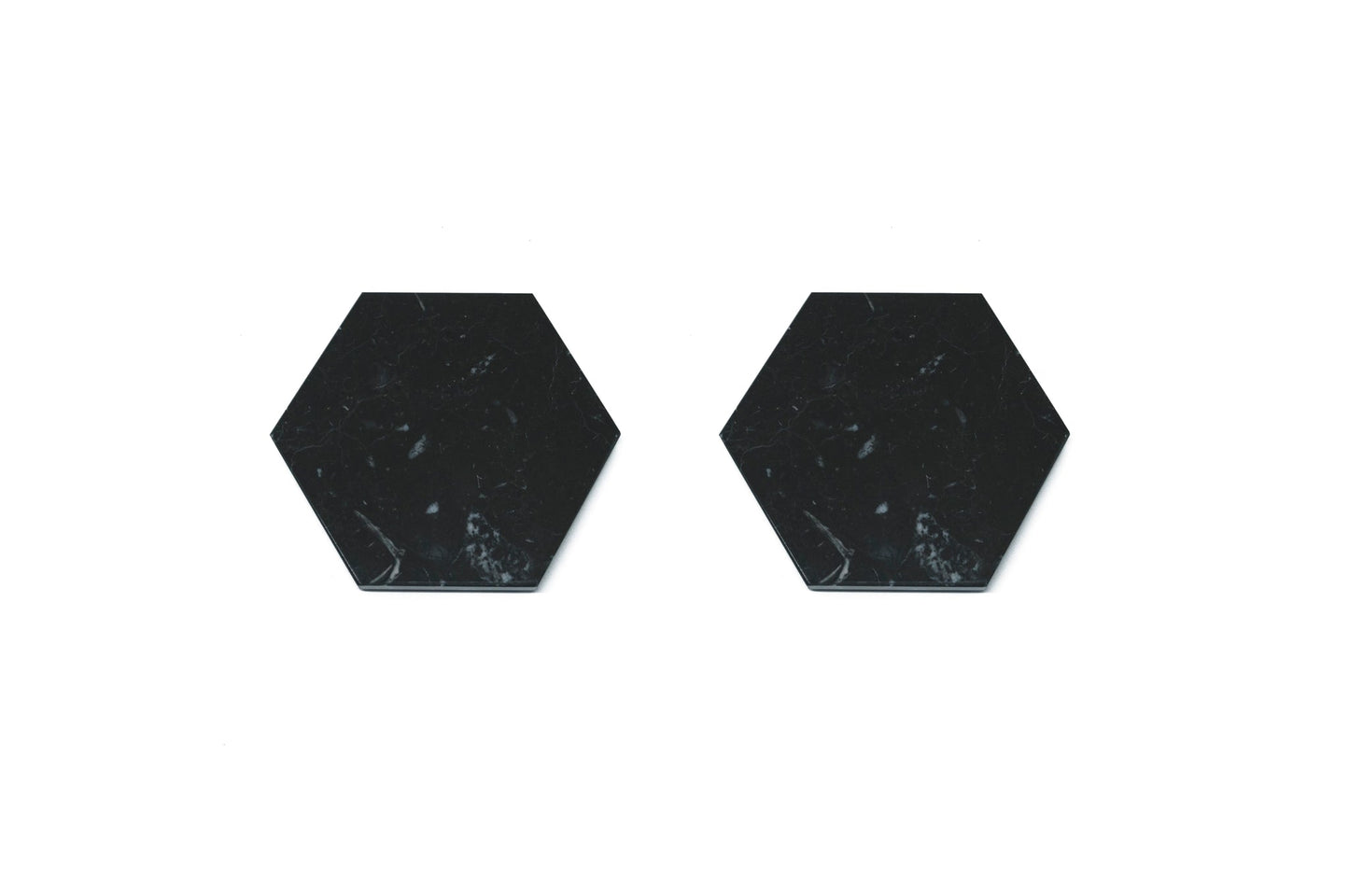 Fiammettav Set of 2 Hexagonal Coasters