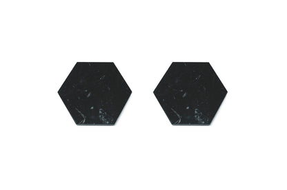 Fiammettav Set of 2 Hexagonal Coasters