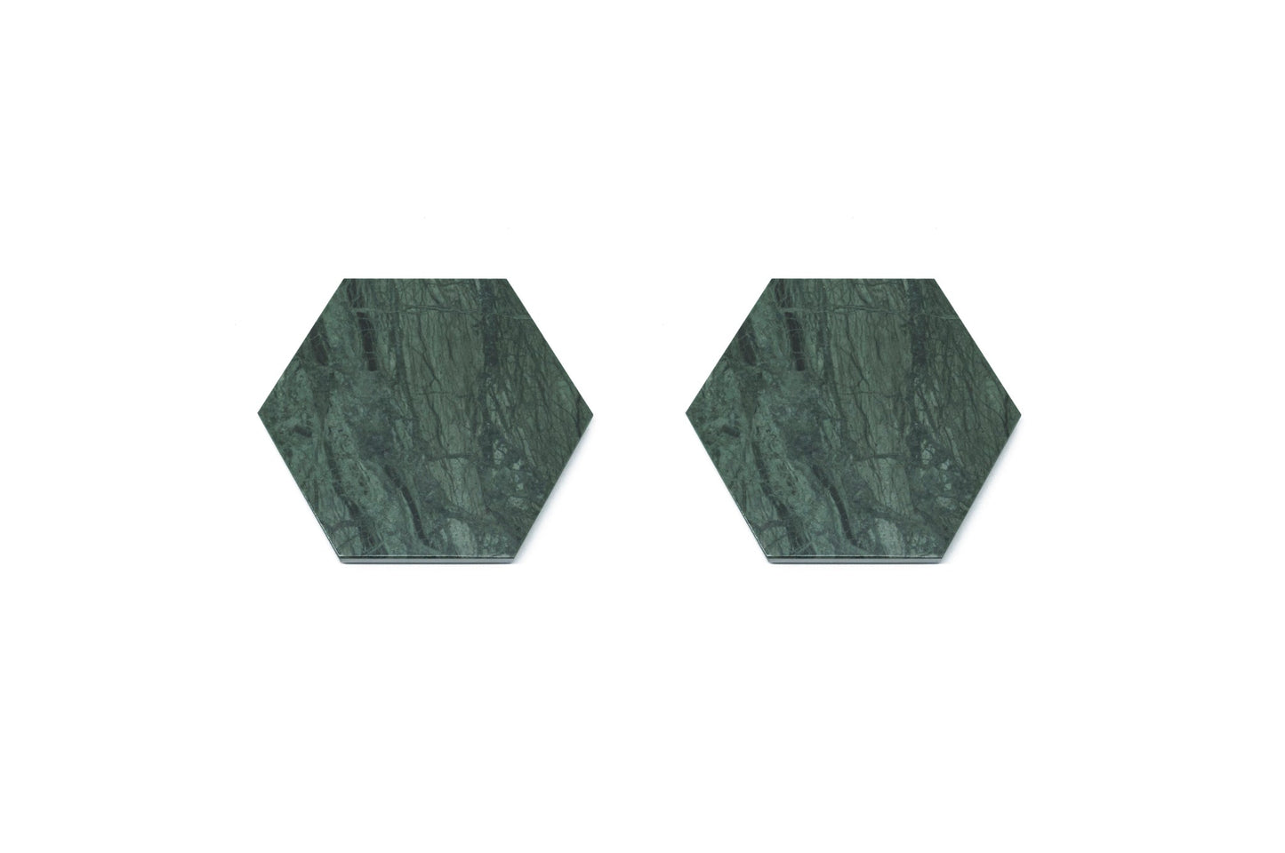 Fiammettav Set of 2 Hexagonal Coasters