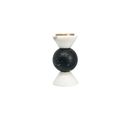 Fiammettav Short Two-Tone Candle Holder