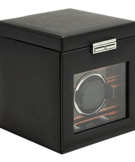 WOLF Roadster Single Watch Winder with Storage WOLF