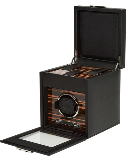 WOLF Roadster Single Watch Winder with Storage WOLF