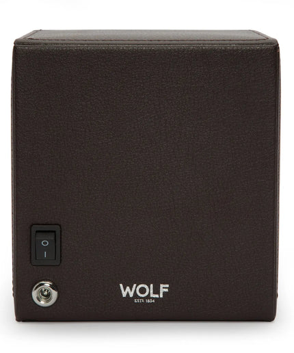 WOLF Cub Single Watch Winder with Cover WOLF