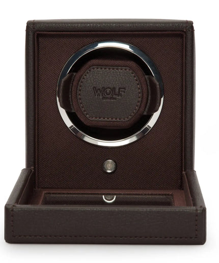 WOLF Cub Single Watch Winder with Cover WOLF