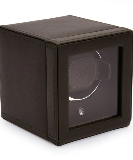 WOLF Cub Single Watch Winder with Cover WOLF