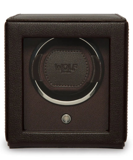 WOLF Cub Single Watch Winder with Cover WOLF