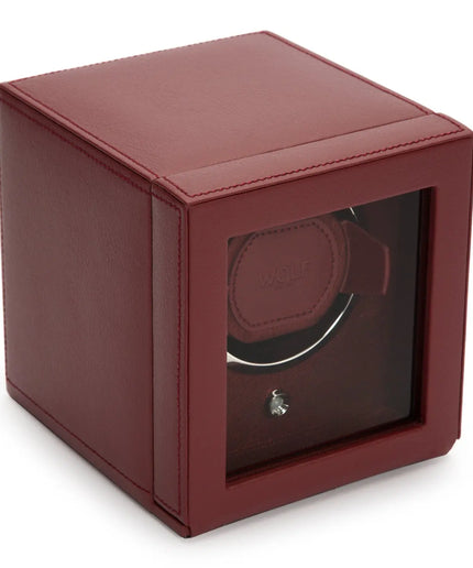 WOLF Cub Single Watch Winder with Cover WOLF