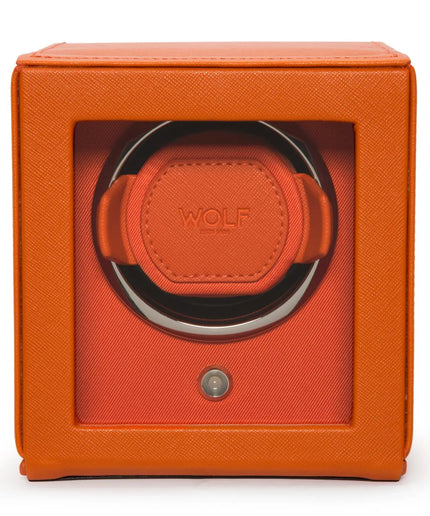 WOLF Cub Single Watch Winder with Cover WOLF