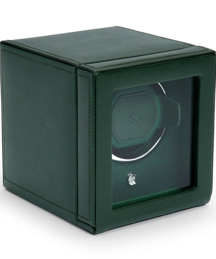 WOLF Cub Single Watch Winder with Cover WOLF