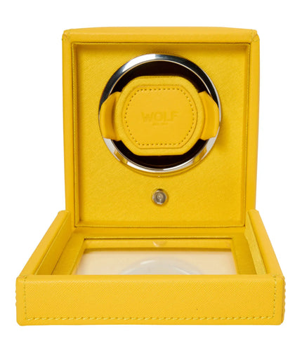 WOLF Cub Single Watch Winder with Cover WOLF