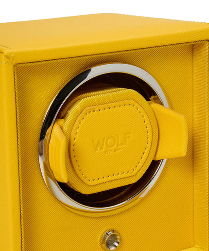 WOLF Cub Single Watch Winder with Cover WOLF