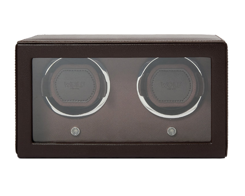 Cub Double Watch Winder with Cover