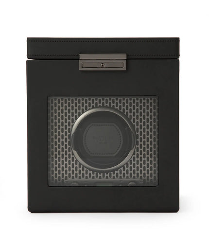 WOLF Axis Single Watch Winder with Storage WOLF