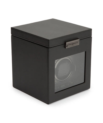 WOLF Axis Single Watch Winder with Storage WOLF