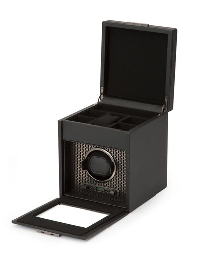 WOLF Axis Single Watch Winder with Storage WOLF