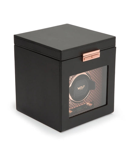 WOLF Axis Single Watch Winder with Storage WOLF