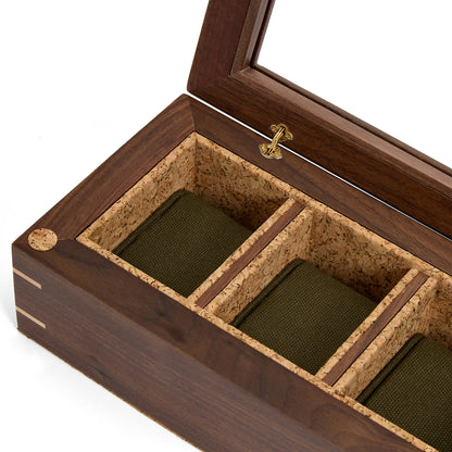 WOLF x Analog Shift Flatiron II 5 Piece Watch Box