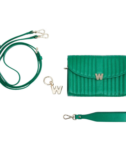 WOLF Mimi Crossbody Bag with  Wristlet & Lanyard WOLF