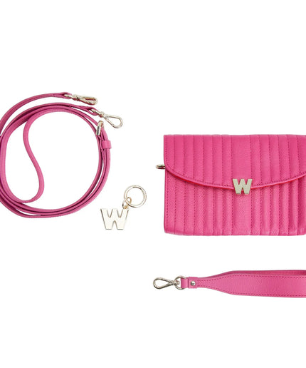 WOLF Mimi Crossbody Bag with  Wristlet & Lanyard WOLF