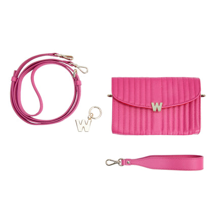 Mimi Crossbody Bag with  Wristlet & Lanyard