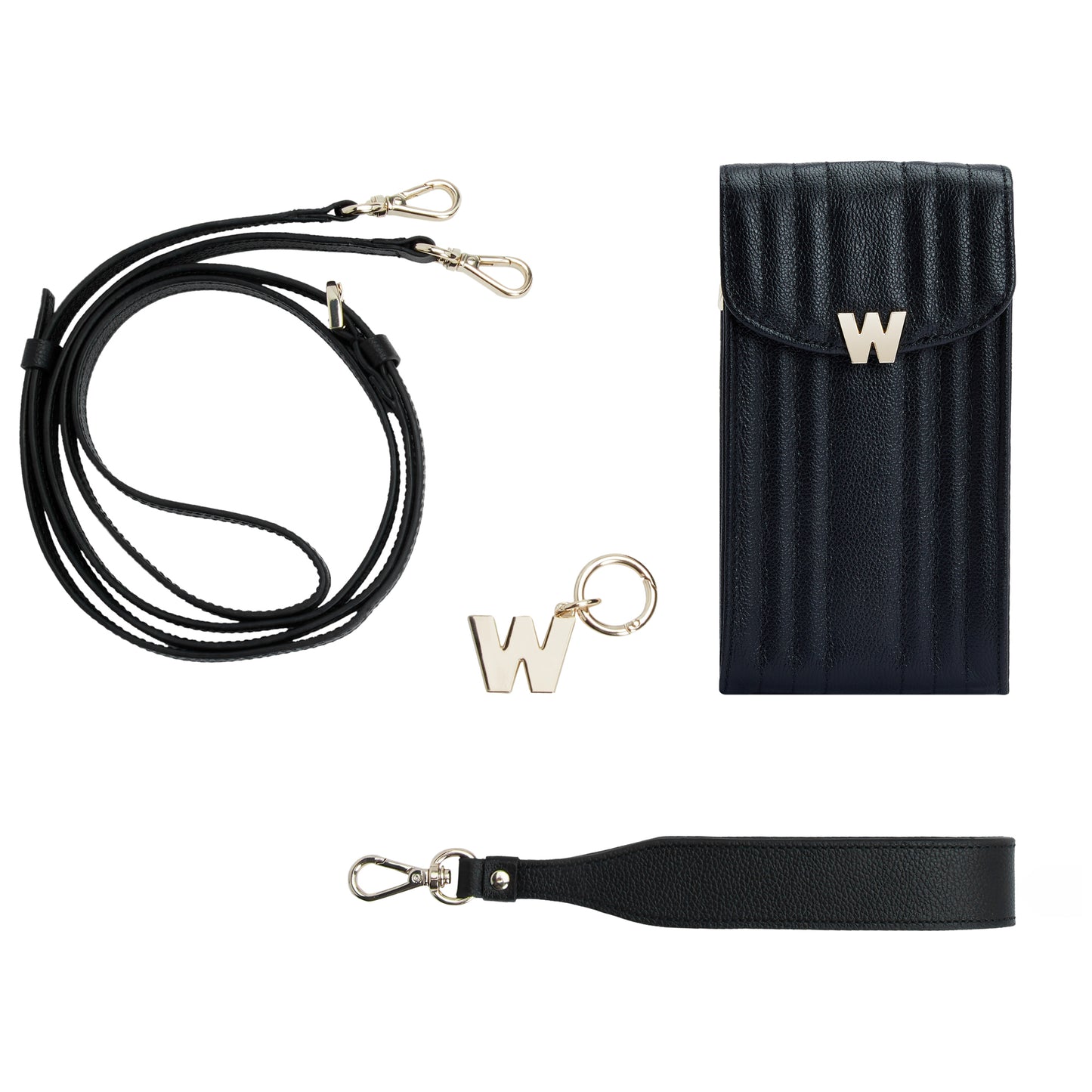 Mimi Phone Case with Wristlet & Lanyard