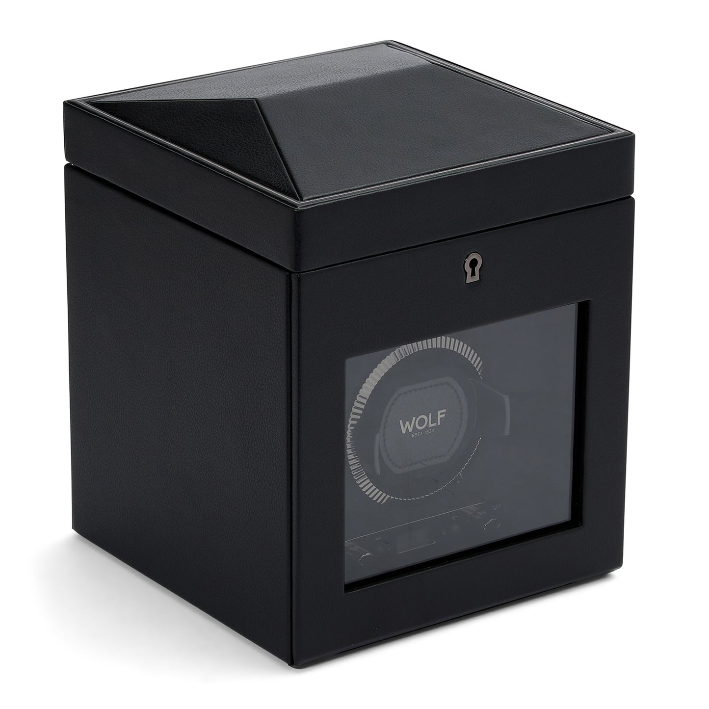 British Racing Single Watch Winder with Storage