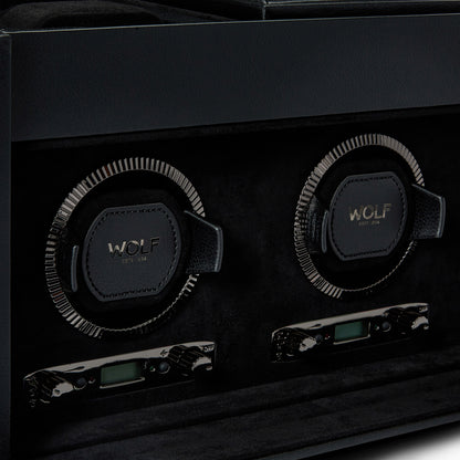 British Racing Triple Watch Winder with Storage