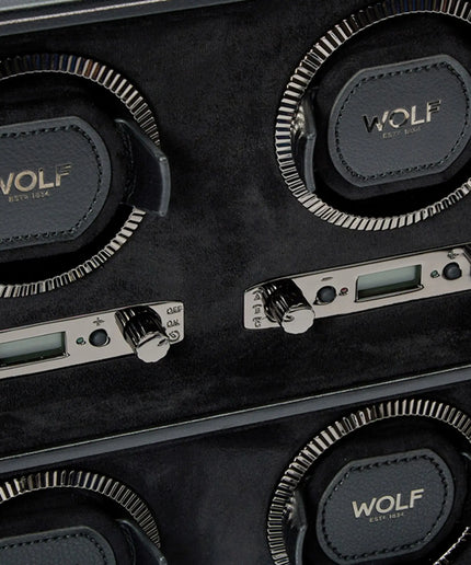 WOLF British Racing 6 Piece Watch Winder WOLF