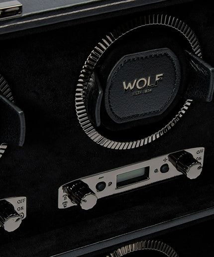 WOLF British Racing 8 Piece Watch Winder WOLF