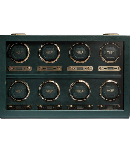 WOLF British Racing 8 Piece Watch Winder WOLF