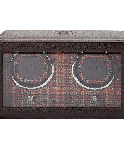 WOLF x WM Brown Double Watch Winder WOLF