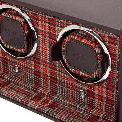 WOLF x WM Brown Double Watch Winder