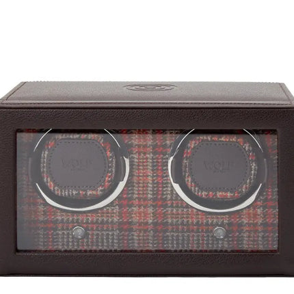 WOLF x WM Brown Double Watch Winder WOLF