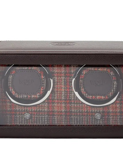 WOLF x WM Brown Double Watch Winder WOLF