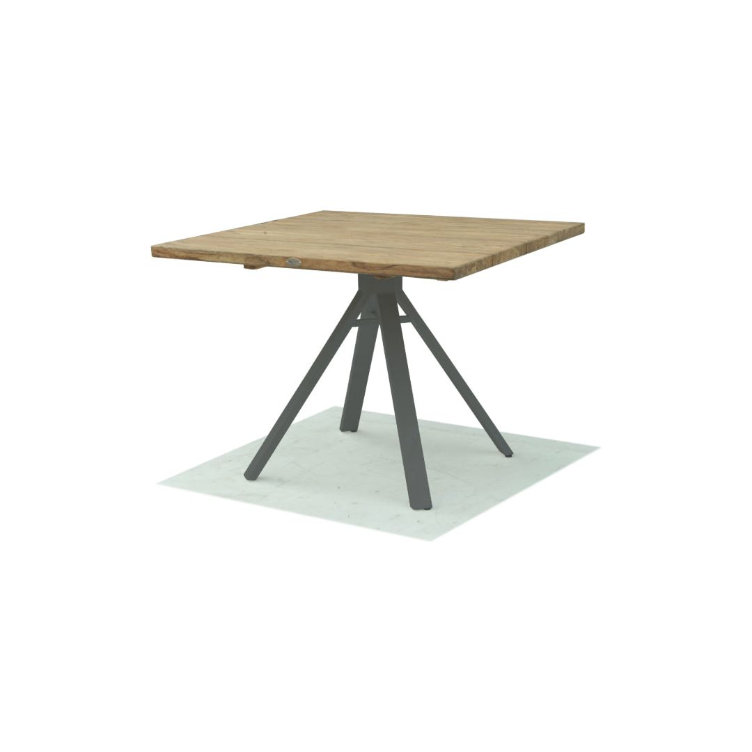 Alaska 4 Seat Square Dining Table