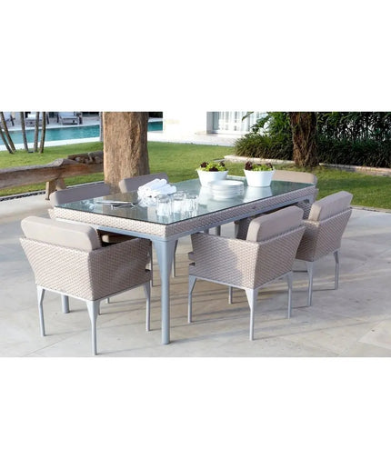 Skyline Design Brafta Rectangle 6 Seat Dining Table Skyline Design