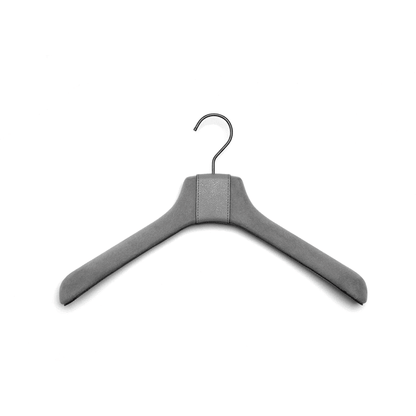 Coat Hanger With Suede