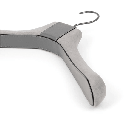 Coat Hanger With Suede