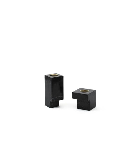 Fiammettav Set of 2 Squared Candle Holder Fiammettav