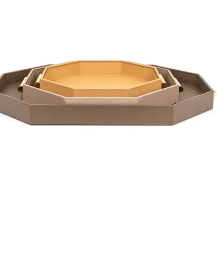 Pinetti Grace Octagonal Trays Pinetti