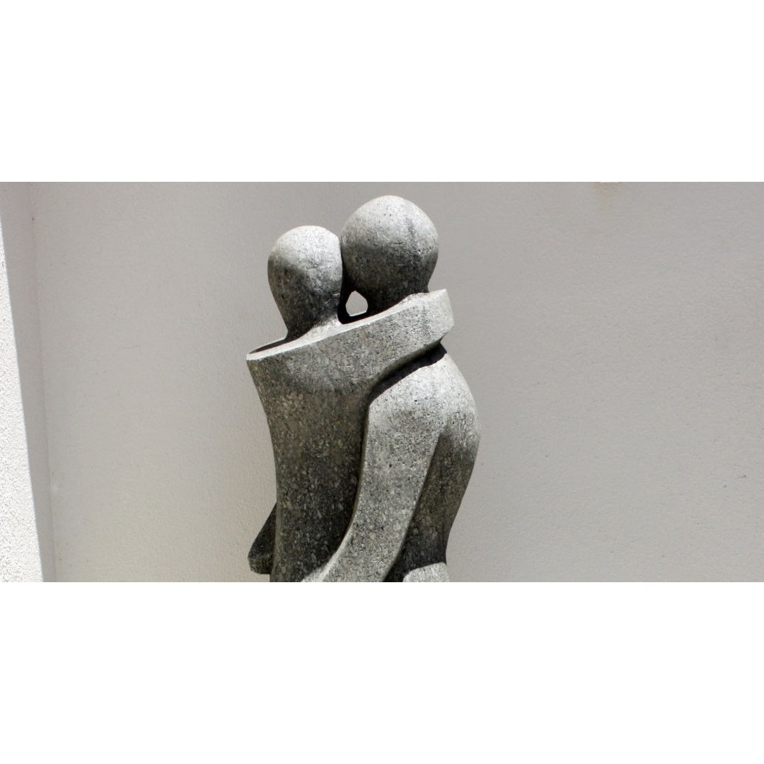 Lovers sculpture