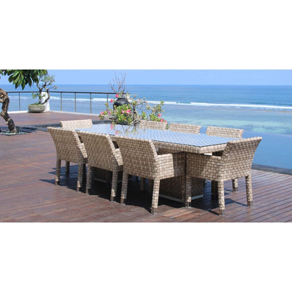 Pacific Rectangle 10 Seat Dining Table