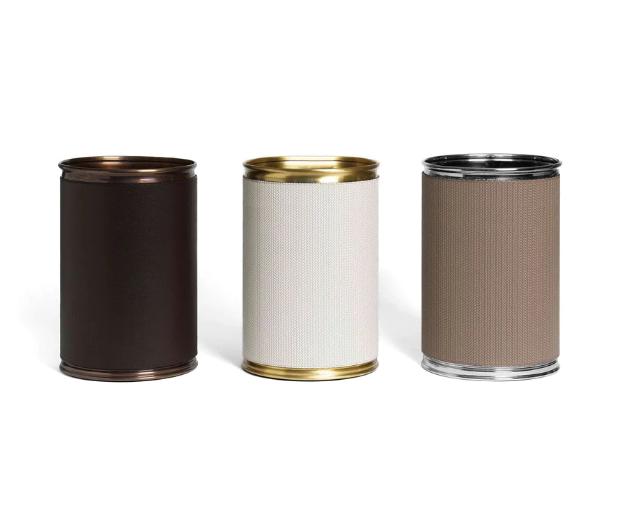 Pinetti Round Metal Bin