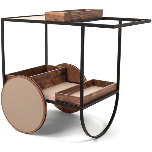 Magenta Serving Trolley